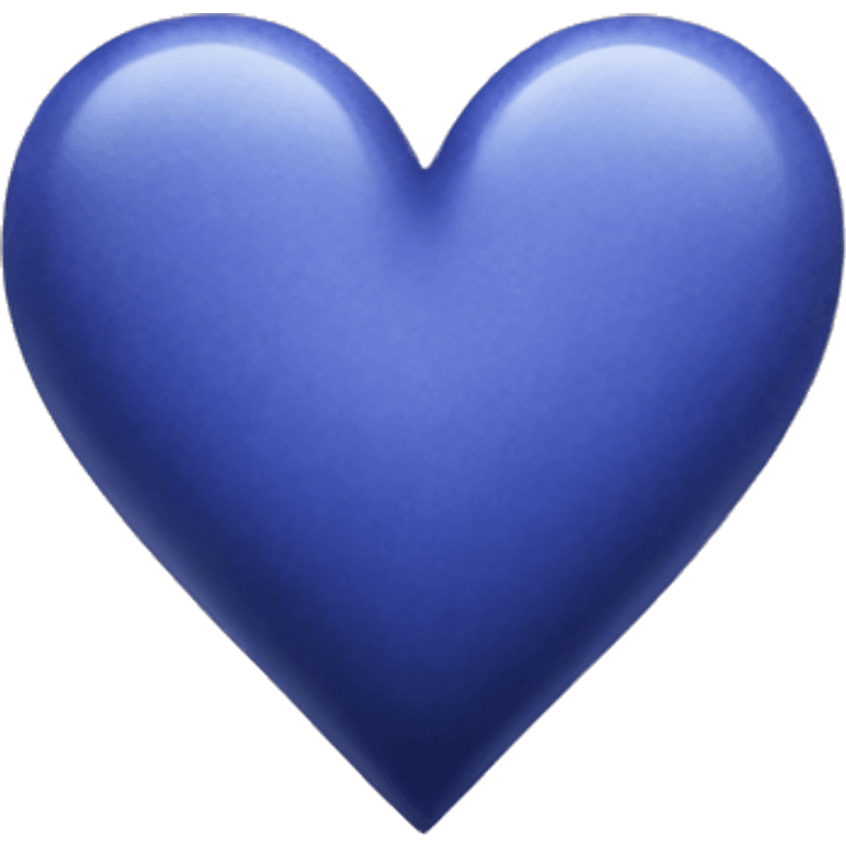 indigo heart emoji