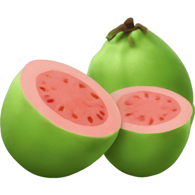 Ripe guava emoji