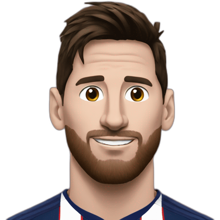 messi psg emoji