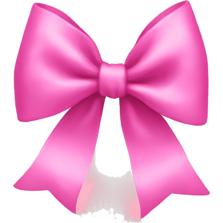 pink bow emoji