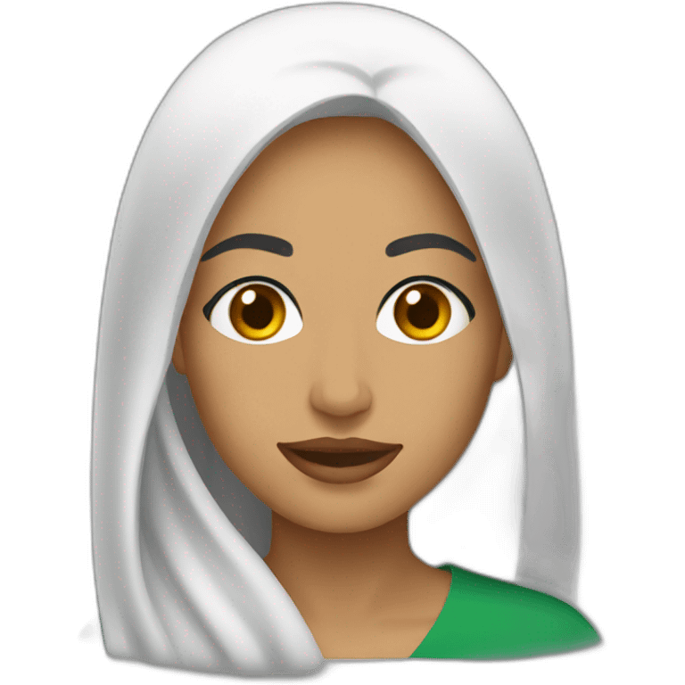 algeria was a woman emoji