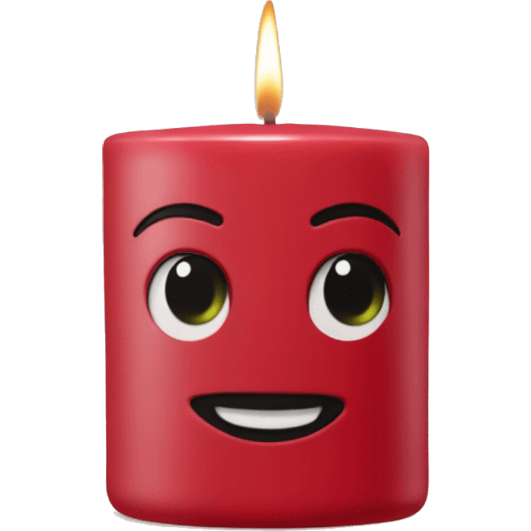 Red Bath and Body Works Candle emoji