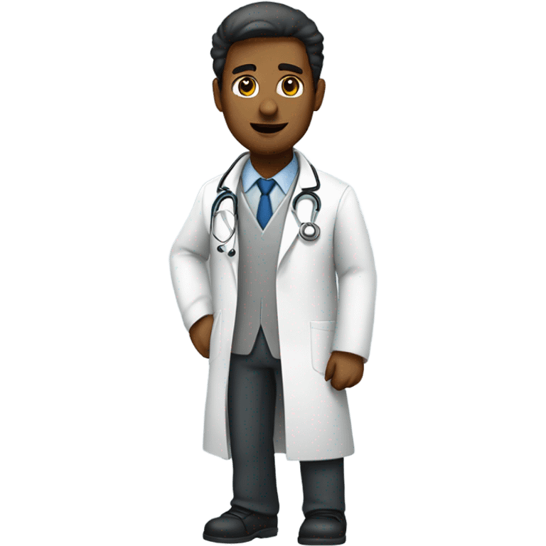 White doctor emoji