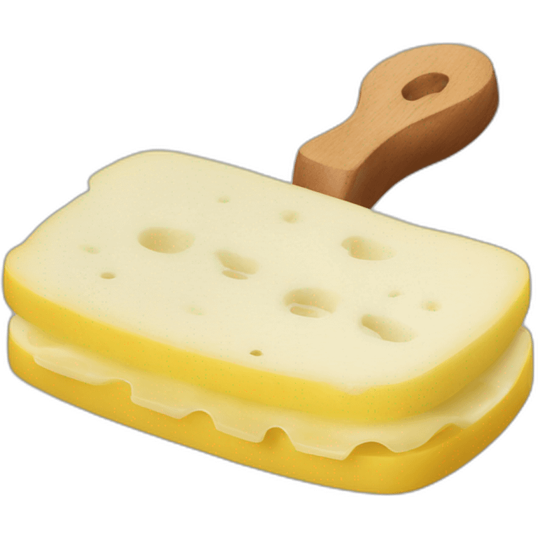 French raclette emoji