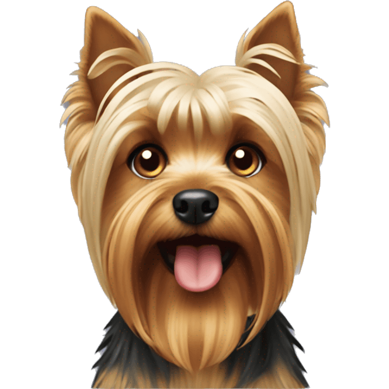 Yorkshire terrier dog emoji