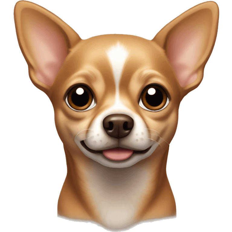 Chihuahua brown color  emoji