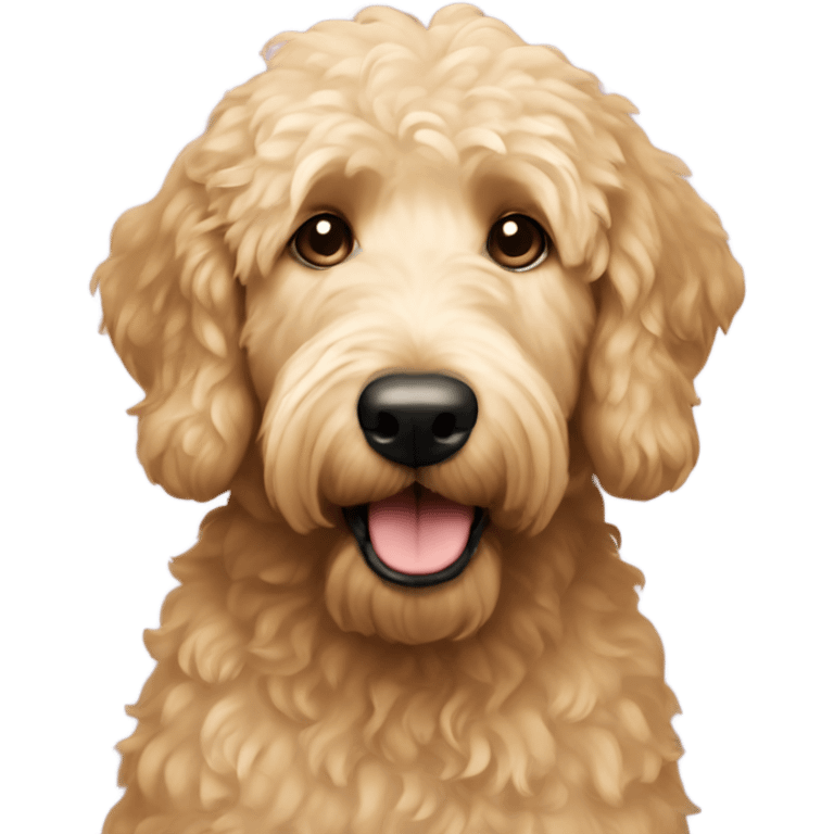 Golden doodle  emoji