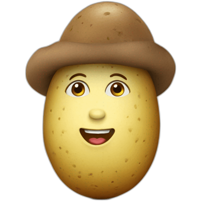 Lady potato emoji