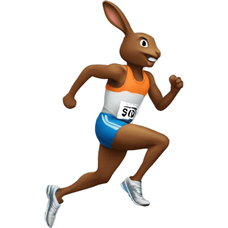 runner speed rabbit  emoji