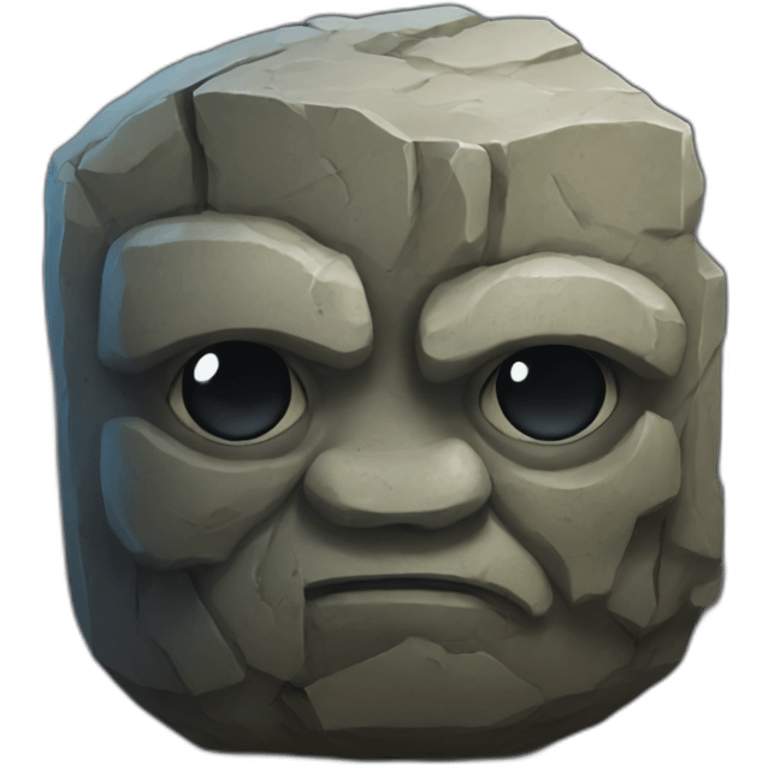 Golem rock emoji