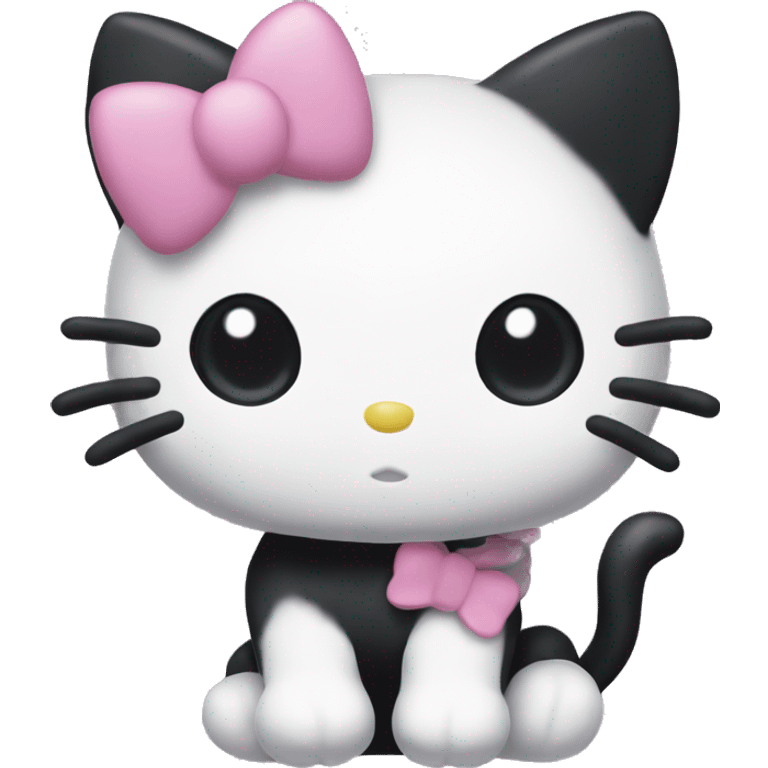 kuromi happy hello kitty emoji