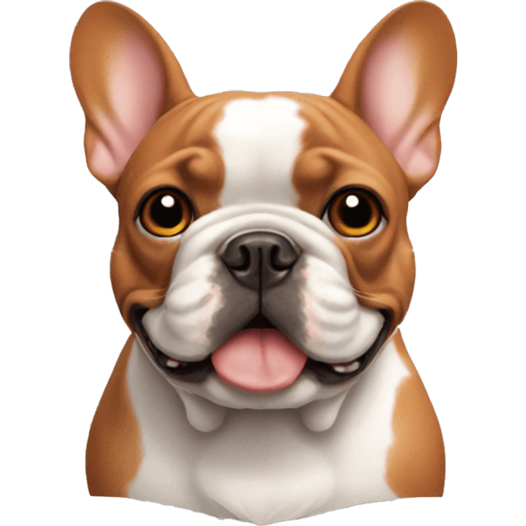 whole red french bulldog emoji