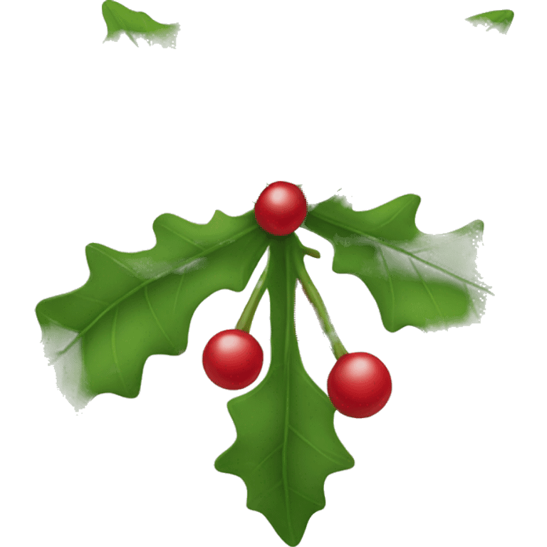 Mistletoe  emoji