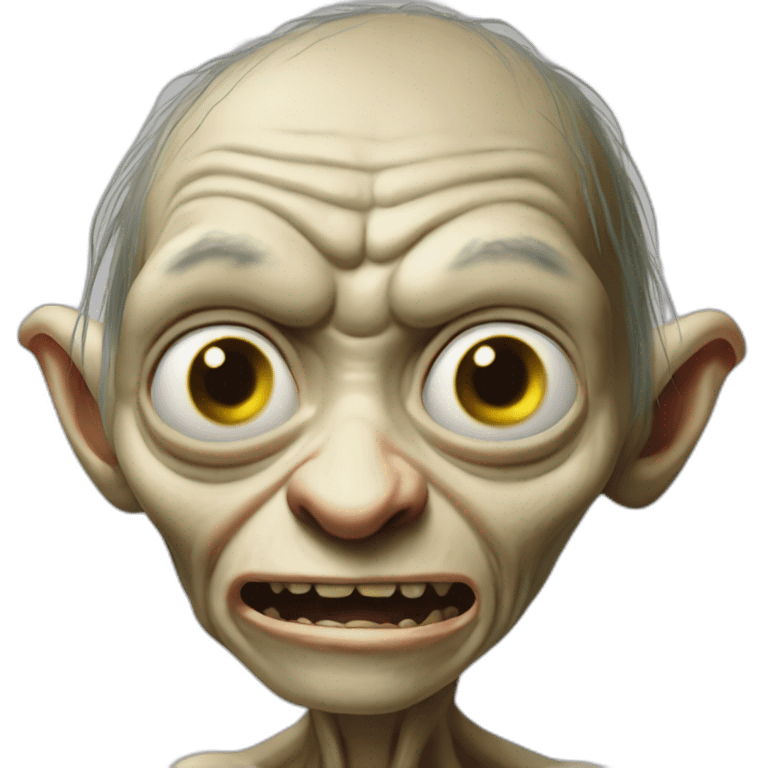 Gollum tchèque zemmour emoji