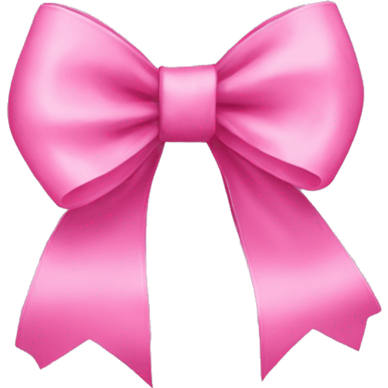 Pink bows emoji