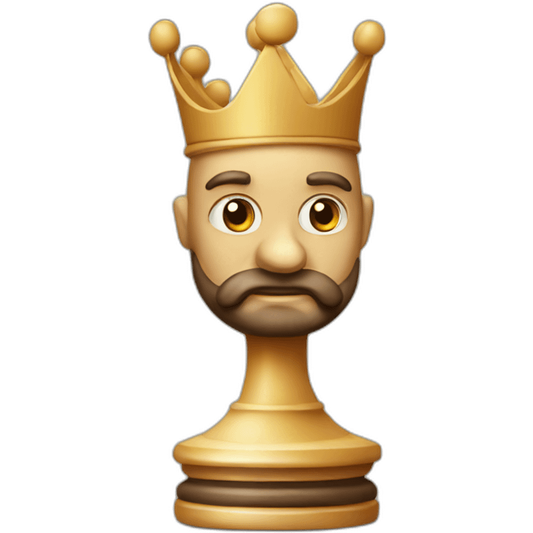 chess figure king emoji