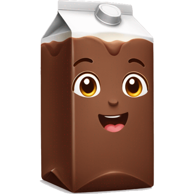 chocolate milk carton matilde emoji