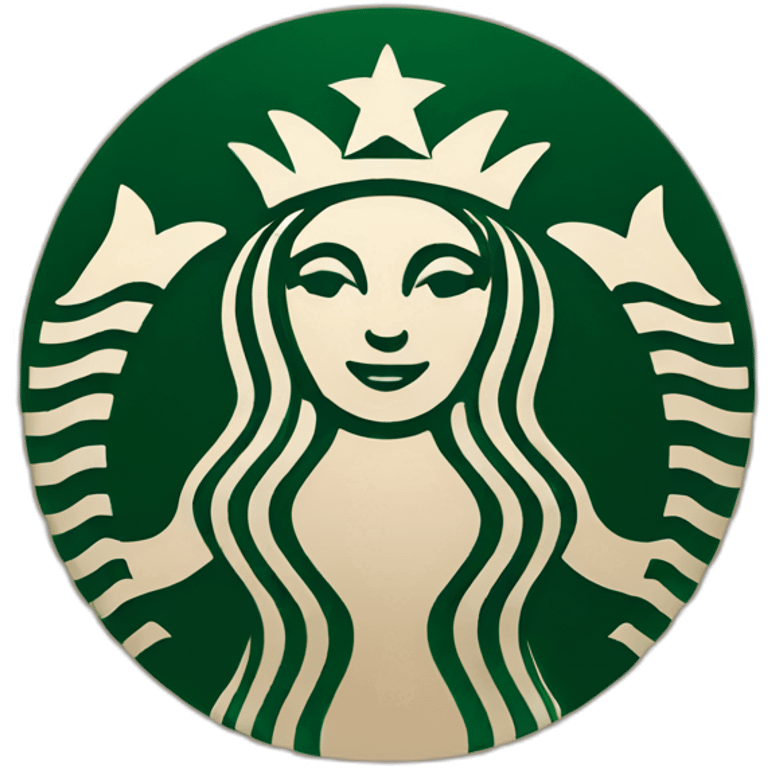 Starbucks coffee emoji