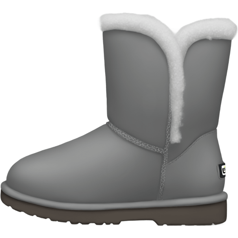 Grey Ugg boots emoji