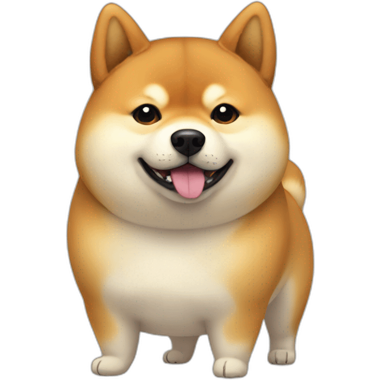 extremely fat shiba emoji