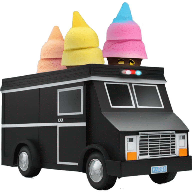 papercraft, darth Vader’s 2026 ice-cream step van emoji