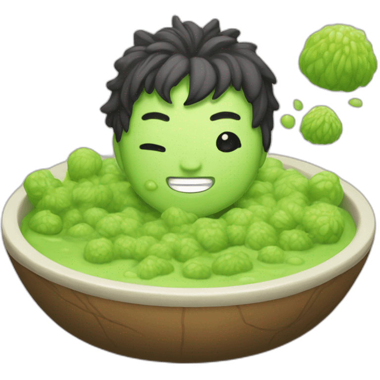 cute Wasabi that's kawaii emoji