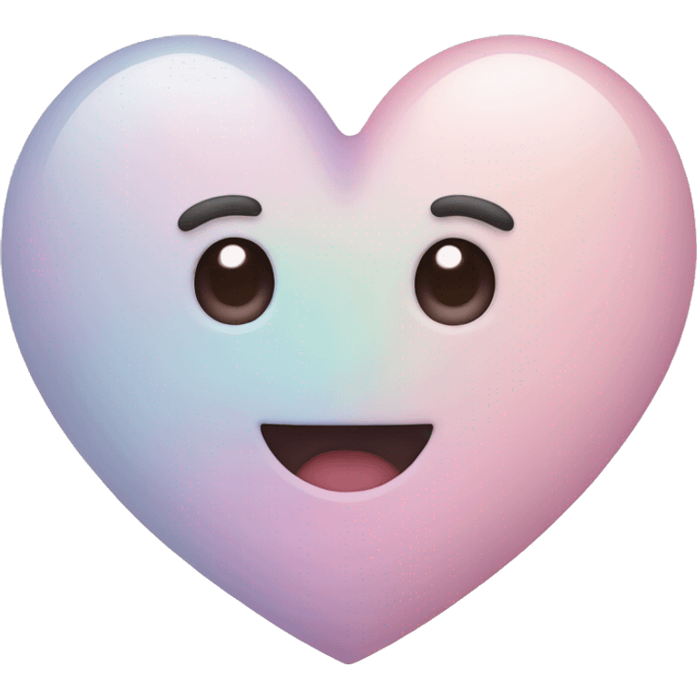 pastel heart emoji