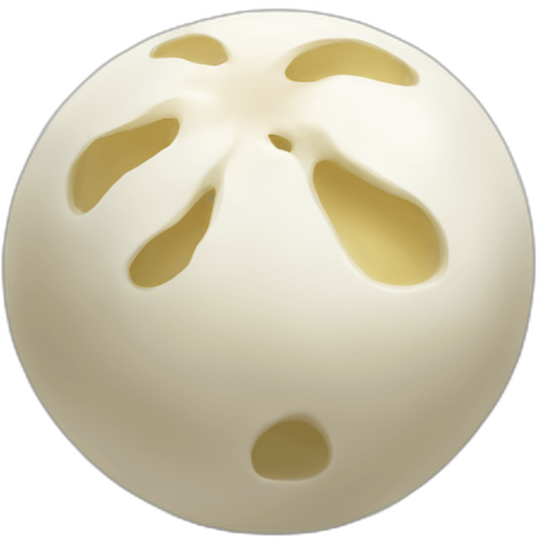 ball of mozarella emoji