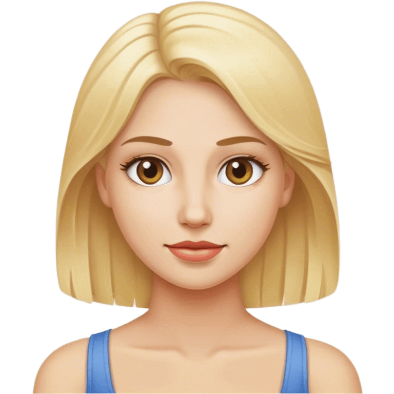 Airhead blondie emoji