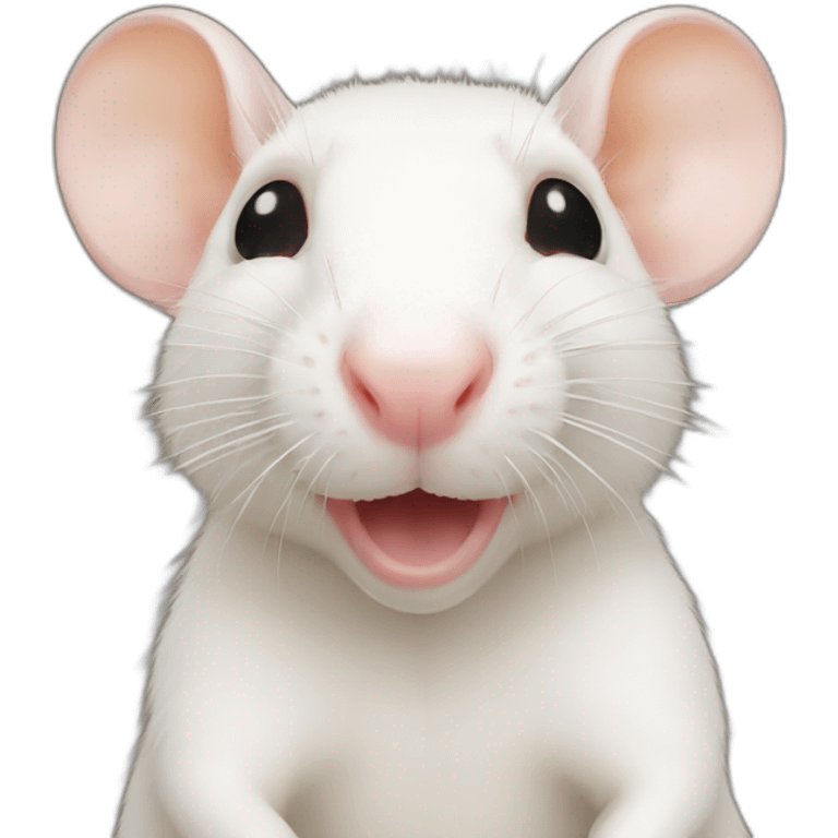 Albino rat emoji