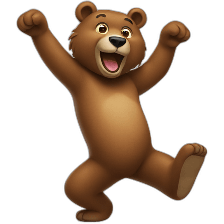 dancing bear emoji