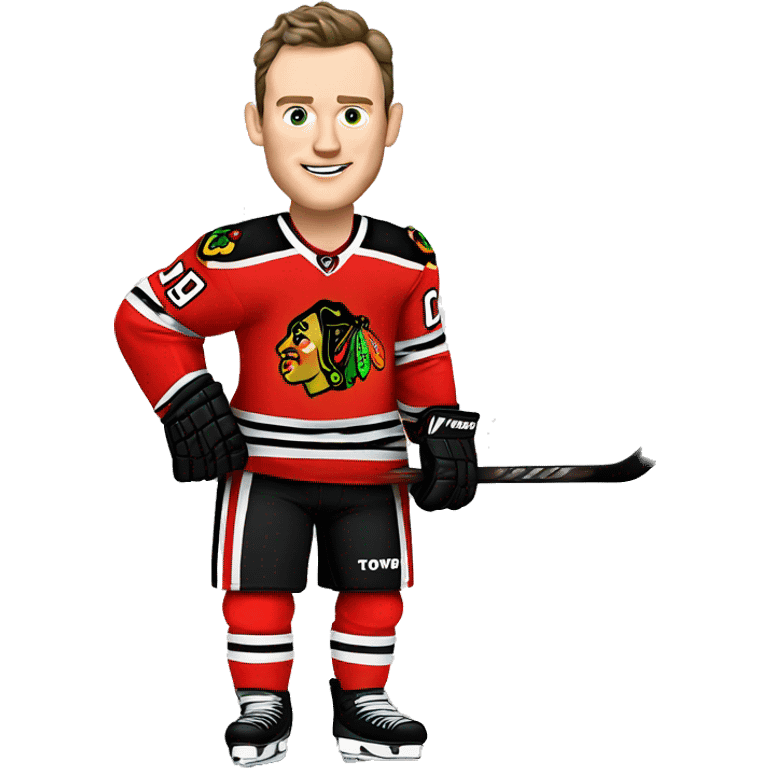 Jonathan Toews all dressed to the nines emoji