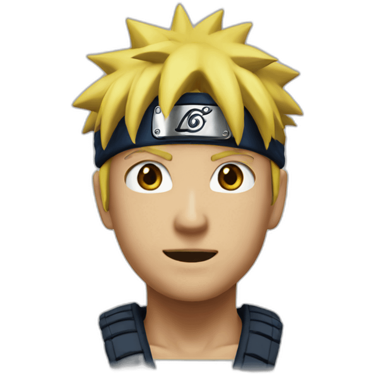 Naruto blond emoji