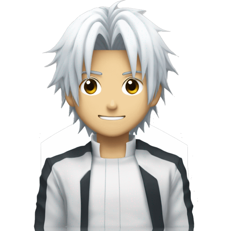 Shinji de bleach sourit emoji