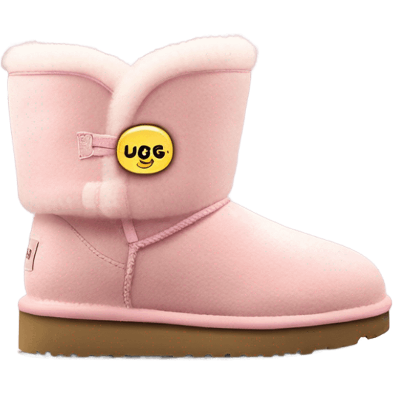 pink ugg emoji