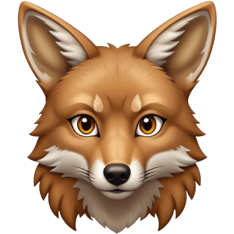 Determined Coyote  emoji