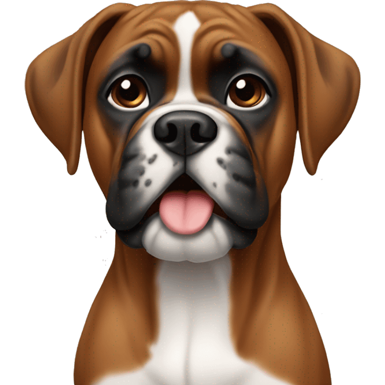 Boxer dog breed emoji