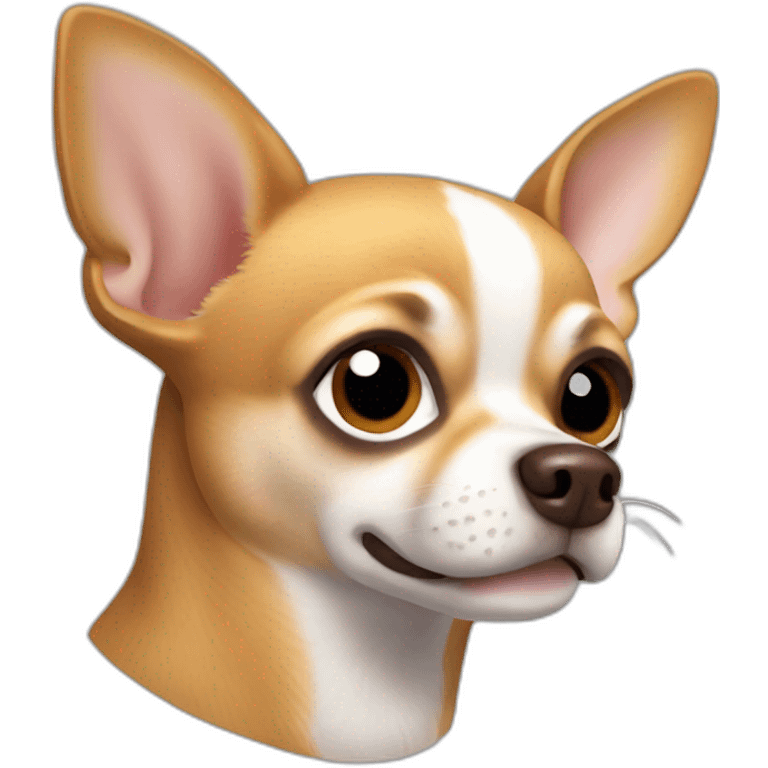 Chihuahua marron claro entero emoji