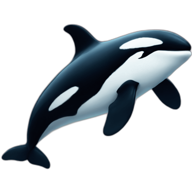 cute orca emoji