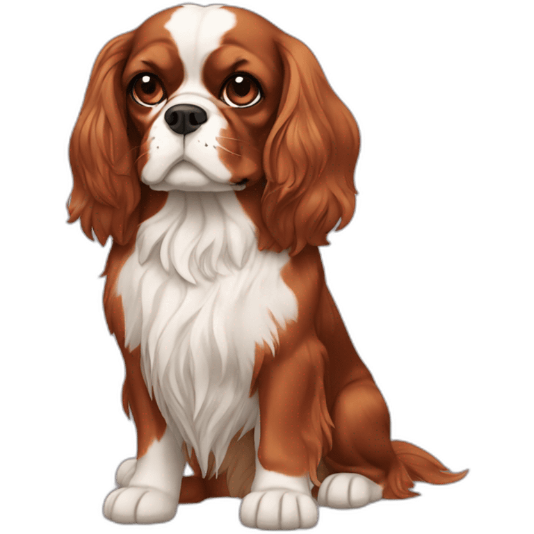 king charles spaniel emoji