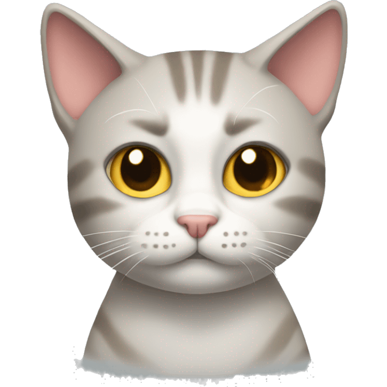 Gato con la boca abierta emoji