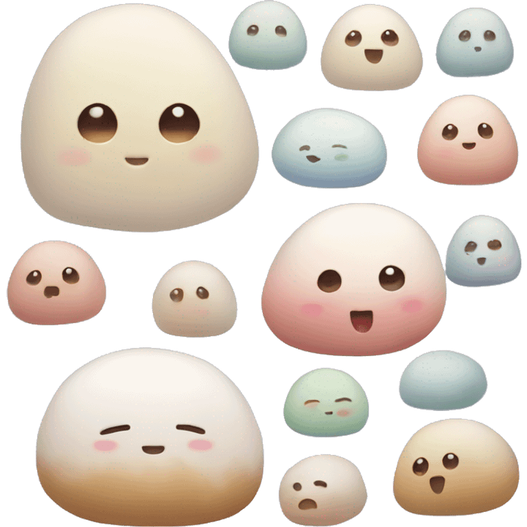 mochi kawaii emoji