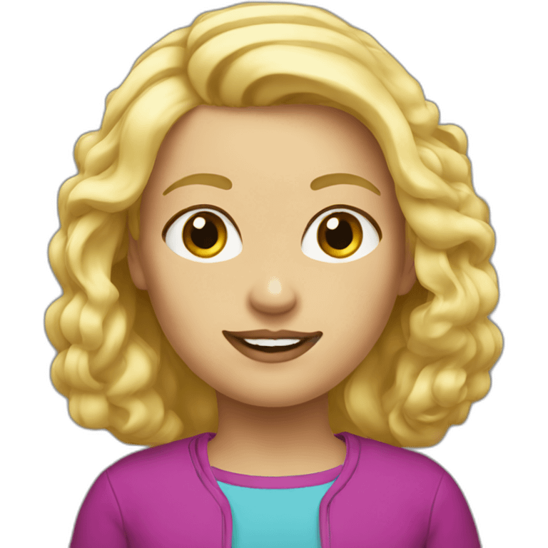 Grosse blonde  emoji