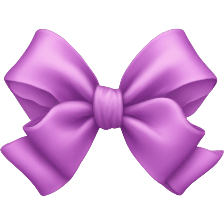 Cute bow emoji