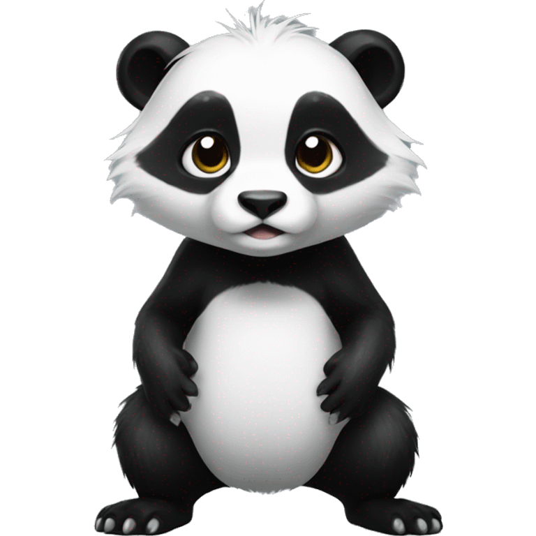 skunk-panda-hybrid full body emoji