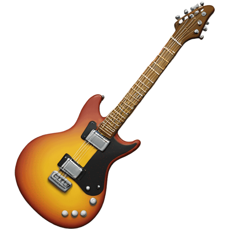 Electro guitar  emoji