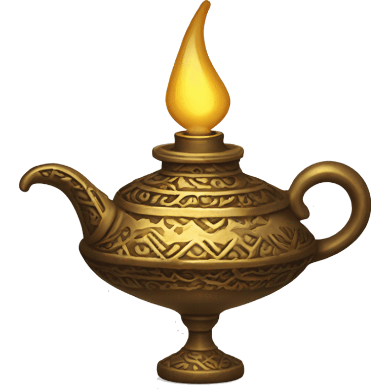 Aladdin’s lamp emoji