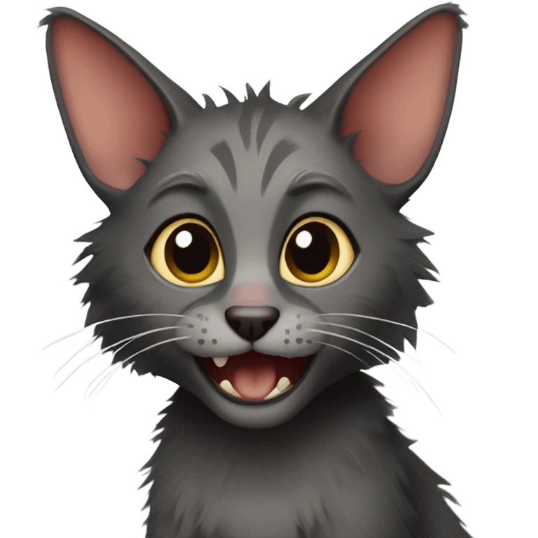 lykoi cat emoji