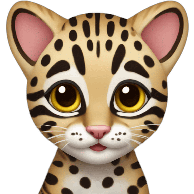 cute Ocelot emoji