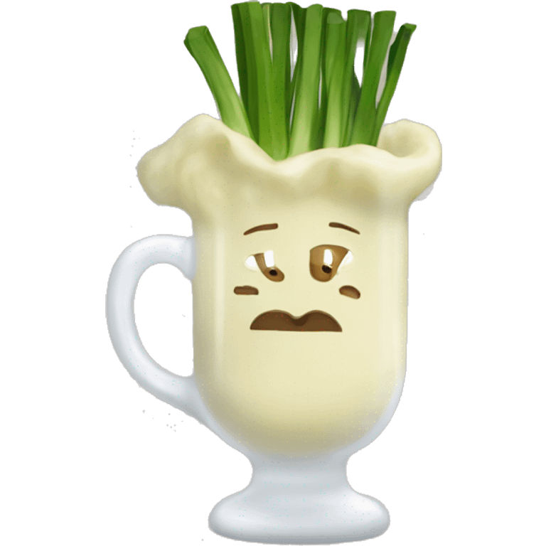 Alma loves Leek and potato soup  emoji